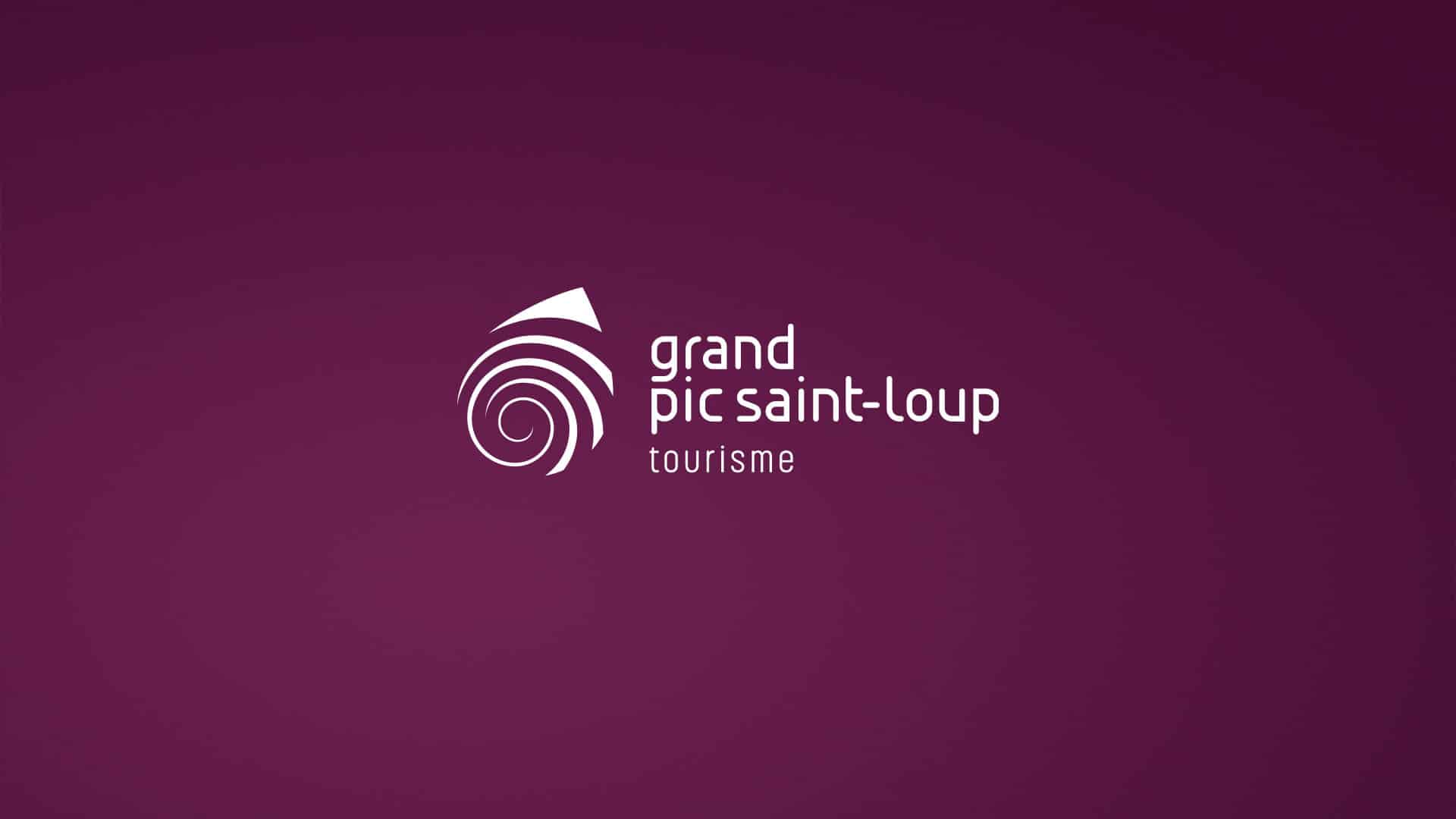 Création de marque Grand Pic Saint-Loup — identité territoriale, design à Montpellier