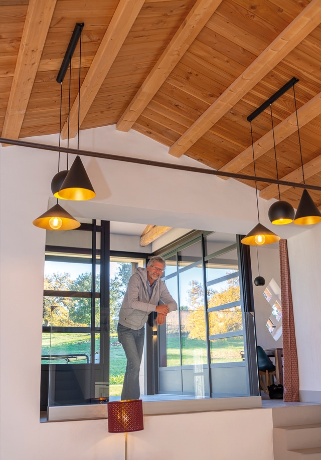 Photo de reportage : int&eacute;rieur et portrait &agrave; la Bergerie de Fenouillet