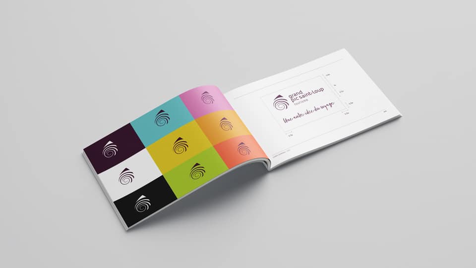 Charte graphique de la destination Grand Pic Saint-Loup