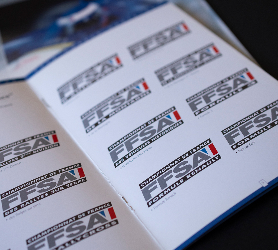 Déclinaisons du logotype FFSA