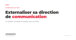 externaliser direction communication
