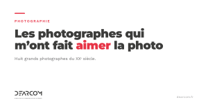grands photographes