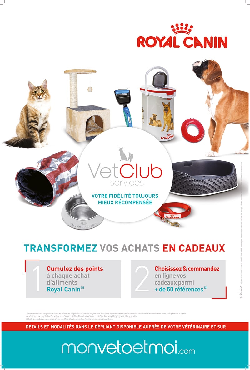 Le programme de fid&eacute;lit&eacute; cr&eacute;&eacute; pour les v&eacute;t&eacute;rinaires Royal Canin, int&eacute;gr&eacute; &agrave; la plateforme monvetoetmoi