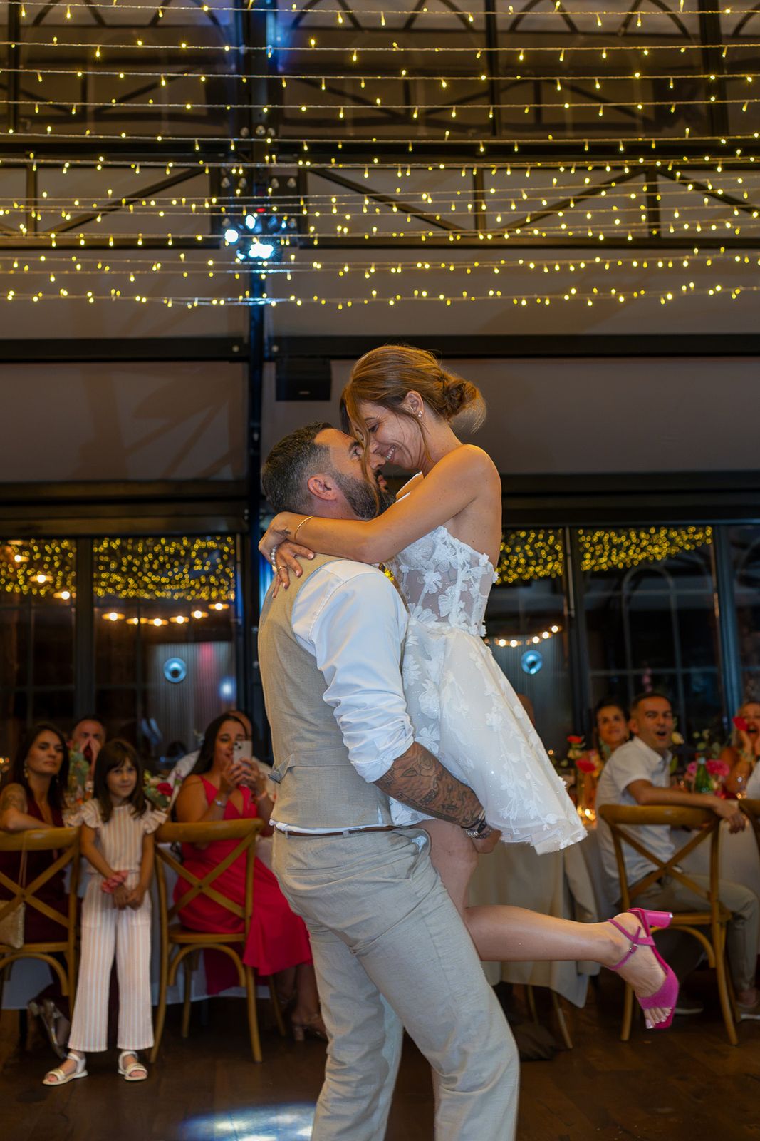 Réception de mariage capturée sur le vif
